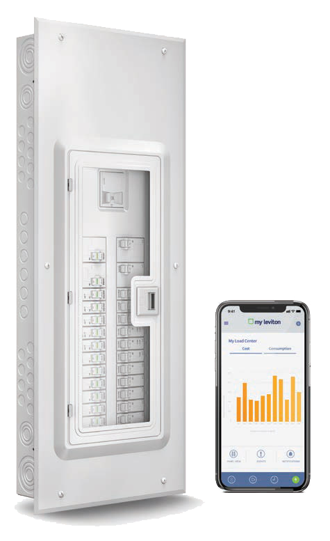 smart phone and electrical panel