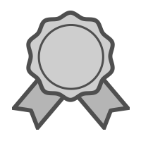 certificate ribbon icon