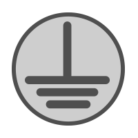 electrical ground icon