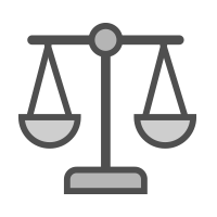 balance scales icon