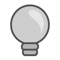 light bulb icons