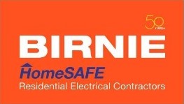 Birnie Homesafe Residential Electrical Contractors Logo